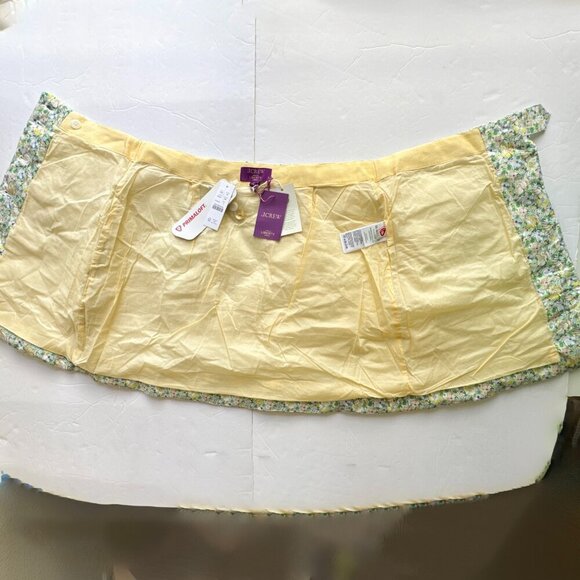 J. Crew New Limited-edition quilted button-front mini skirt in Liberty® fabric - Picture 4 of 8